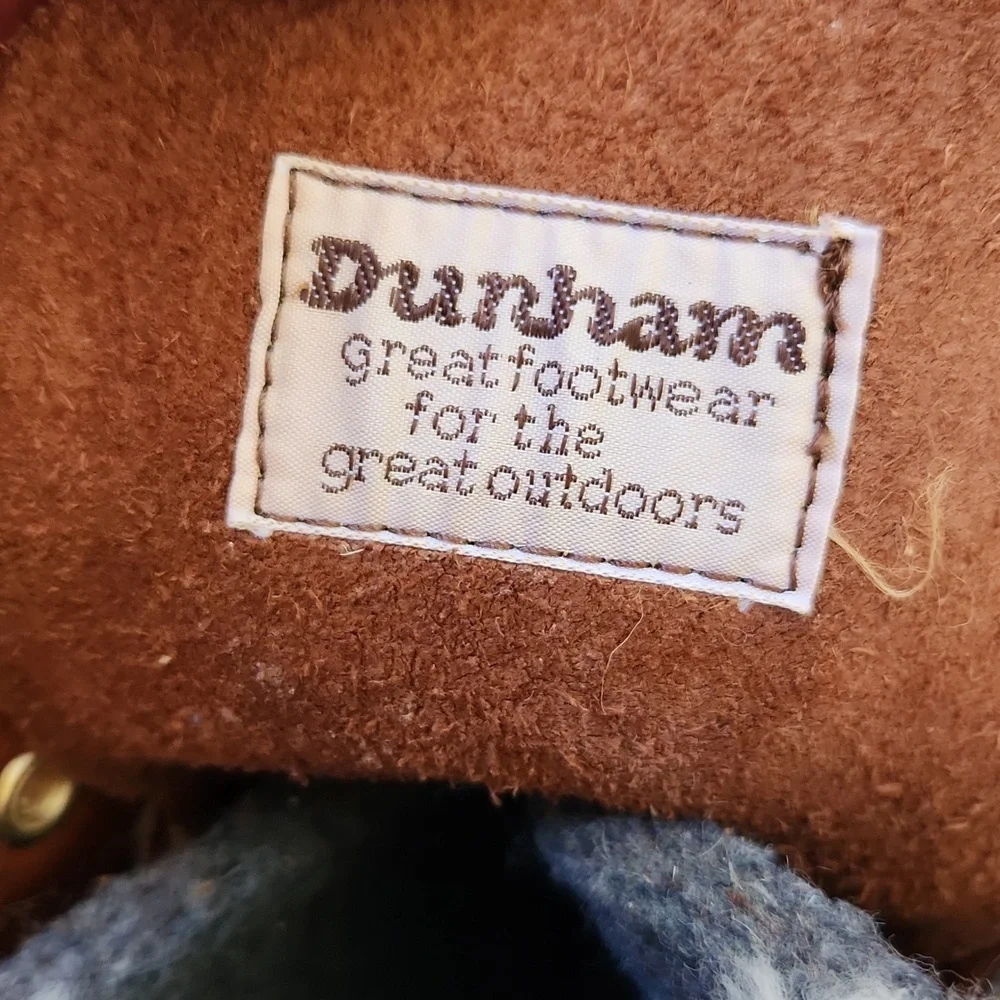Dunham vintage steel shank boots size 9